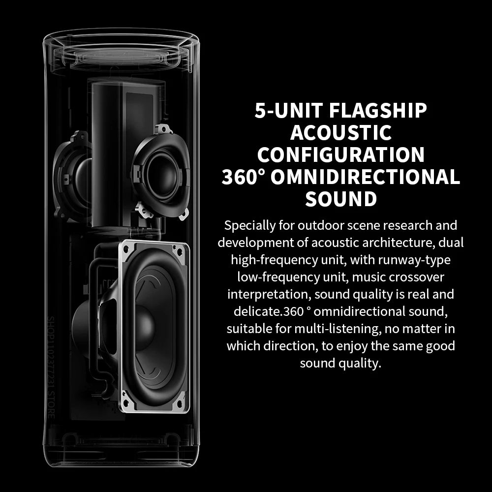 🔊 Xiaomi Bluetooth Speaker ASM02A – Φορητό Ηχείο Υψηλής Απόδοσης με Bluetooth 5.3 & IP67