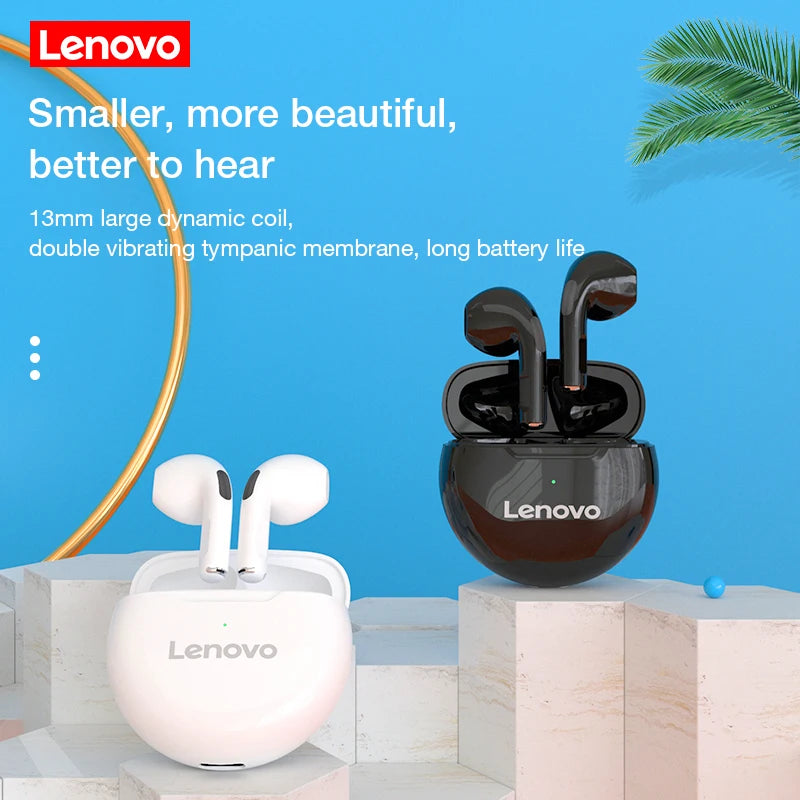 🎧 Lenovo LivePods HT38 – TWS Ασύρματα Bluetooth Ακουστικά με Μικρόφωνο & 9D Stereo Ήχο