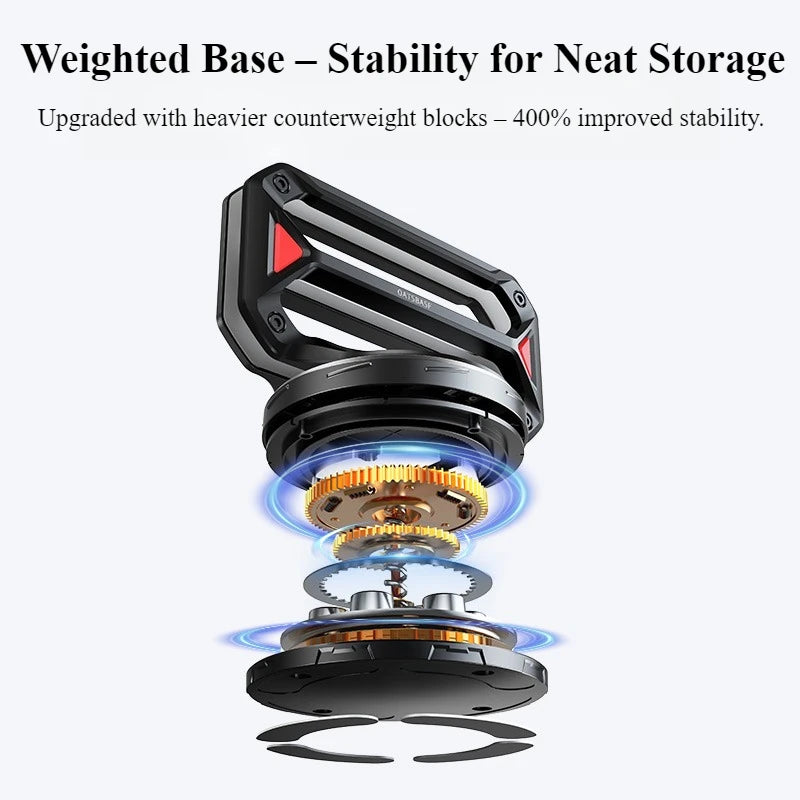 💻📐 Oatsbasf Vertical Laptop Stand – Κάθετη Βάση με Σιλικόνη & Heat Dissipation 🎯