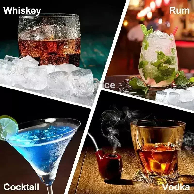 🧊🍯 Honeycomb Ice Cube Trays – Σιλικονούχα Φόρμα Παγάκια Κυψέλης με Καπάκι ✨ (1/2/4 τεμάχια)