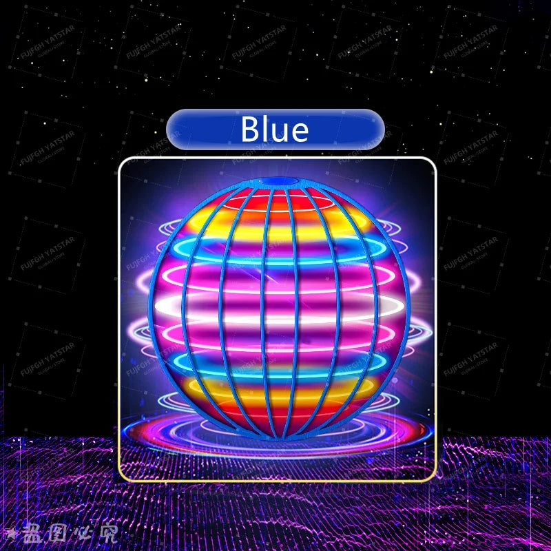 🌌✨ Flying Ball Boomerang Fly Orb Magic – LED Drone Hover Spinner 🎁