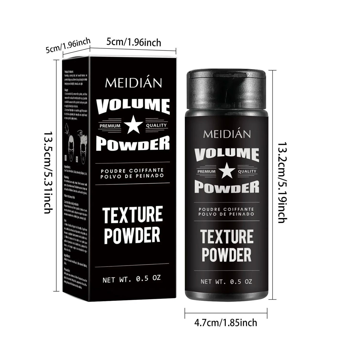 💇♂️💇♀️ Volumizing Hair Styling Powder – Άμεσος Όγκος & Ματ Φινίρισμα 🎯