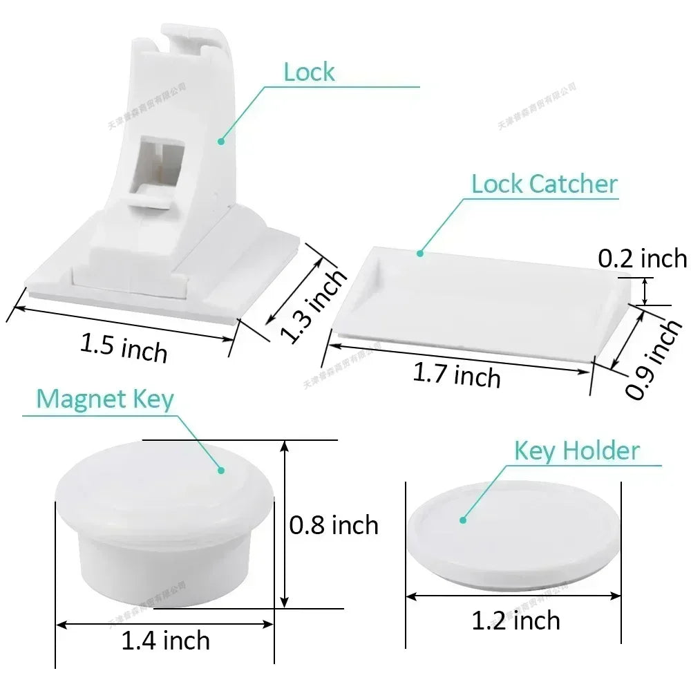 🔒👶 Child Safety Magnetic Lock – Απόλυτη Προστασία για Μωρά & Παιδιά 🎯