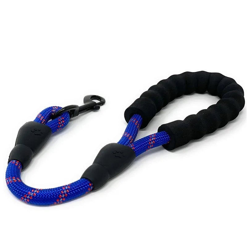 🐕🦺✋ Short Reflective Dog Leash – Ανθεκτικό Λουρί για Έλεγχο Μεγάλων Σκύλων 🚶♂️🔗 Μέγιστος έλεγχος στις βόλτες – ιδανικό για πόλη & εκπαίδευση!