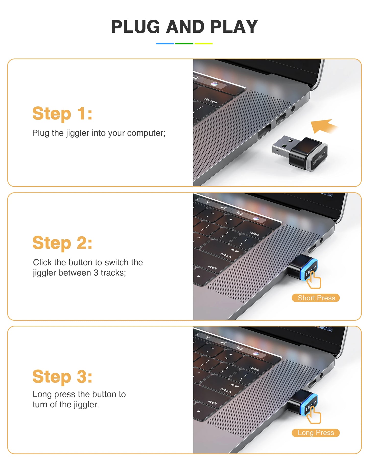 🖱️💻 Seenda DK16 Mouse Jiggler – Keep Your PC Awake & Undetectable! 🛡️ Το έξυπνο gadget που κρατά τον υπολογιστή σου ενεργό χωρίς να σε ανιχνεύει κανένα σύστημα!