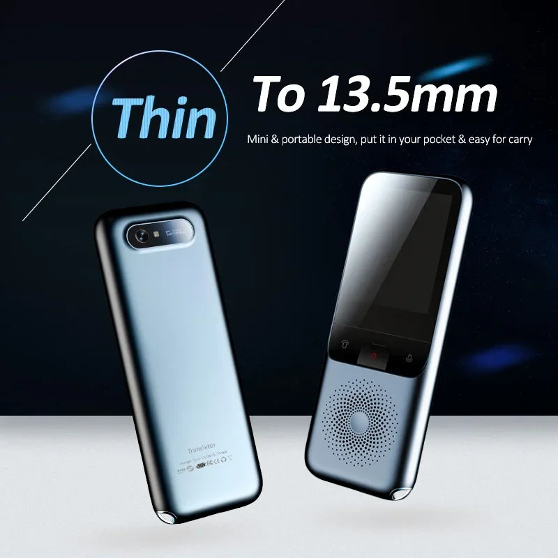 🌍 T11 Portable Audio Translator – 138 Γλώσσες, Online & Offline, AI Voice & Photo Translation