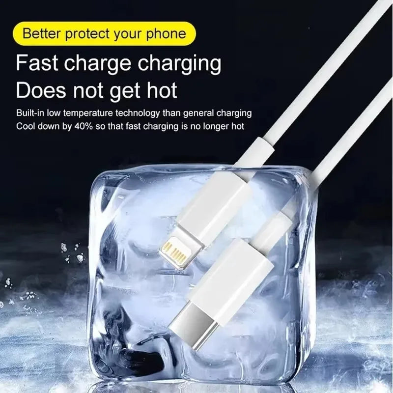 ⚡📱 30W Fast Charging Cable για iPhone – PD Γρήγορη Φόρτιση & Data Sync 🎯