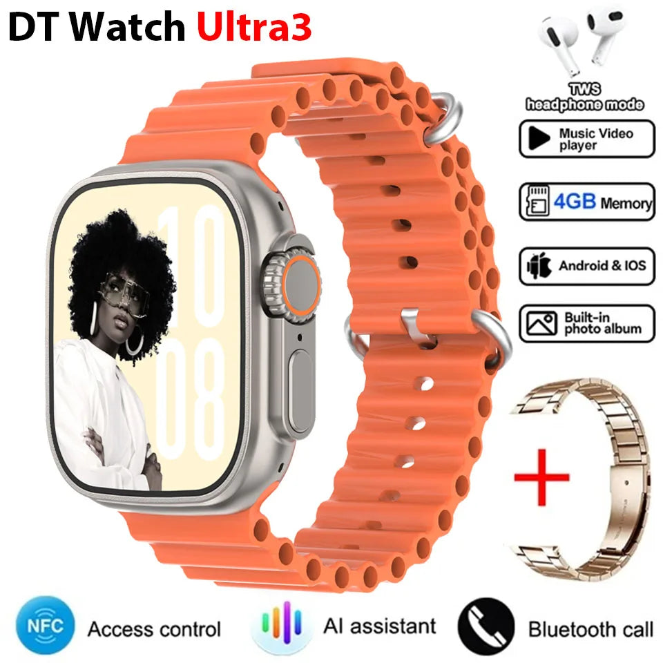 🚀 DT Ultra 3 Pro – Το απόλυτο Smartwatch με Google Maps & 32GB μνήμη! 🚀
