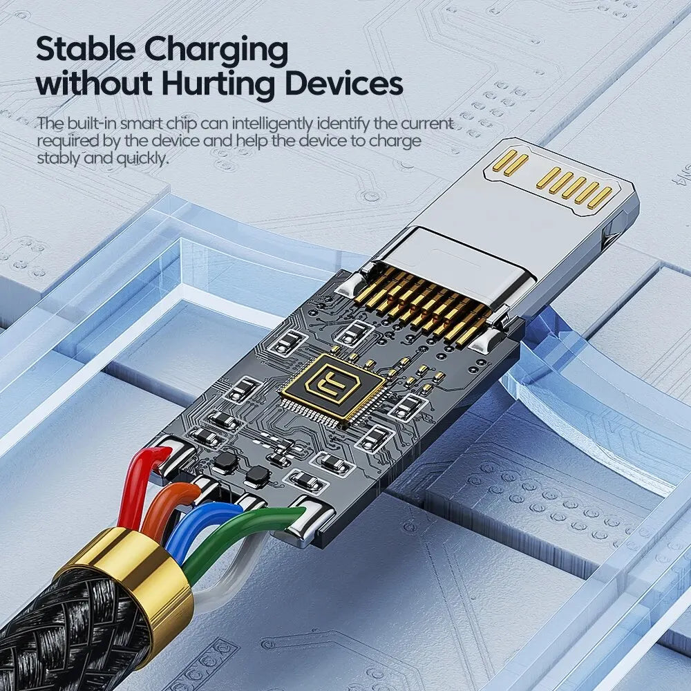 ⚡📱 Toocki PD 20W USB-C to Lightning Cable – Γρήγορη Φόρτιση & Data Sync 🎯