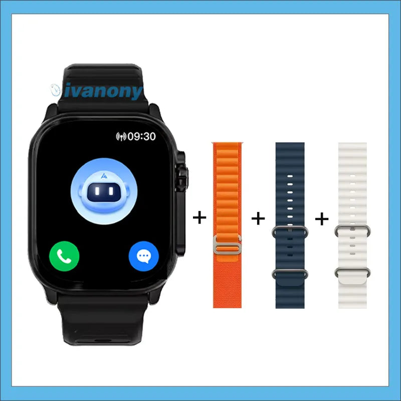 ⌚ HK11 ULTRA3 – Premium Smartwatch με 2.02” AMOLED, AI Βοηθό & TWS Σύνδεση