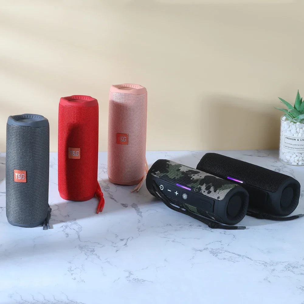 🔊 TG365 Φορητό Bluetooth Ηχείο – Διπλό Μπάσο & LED Φωτισμός Απόλαυσε δυνατή μουσική παντού – στο σπίτι, στο πάρτι, στην εκδρομή ή στην παραλία! 🌊🎉