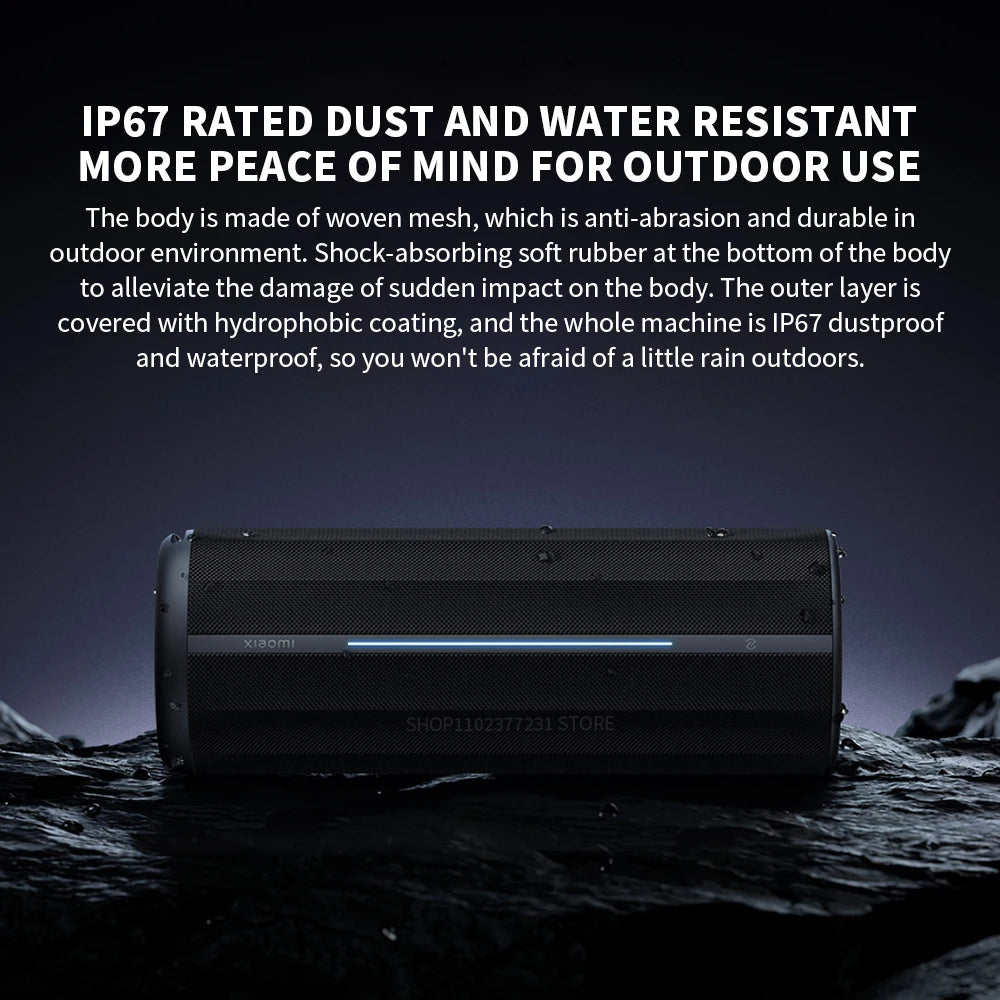 🔊 Xiaomi Bluetooth Speaker ASM02A – Φορητό Ηχείο Υψηλής Απόδοσης με Bluetooth 5.3 & IP67
