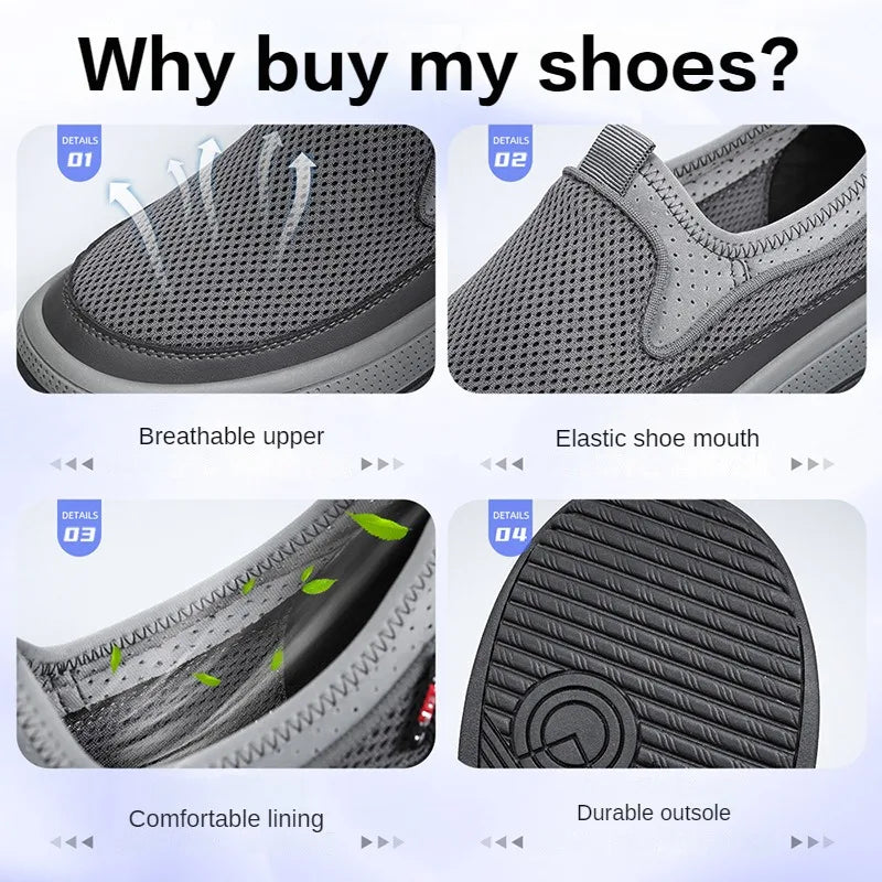 👟 Ανδρικά Mesh Παπούτσια 2025 – Καλοκαίρι ☀️