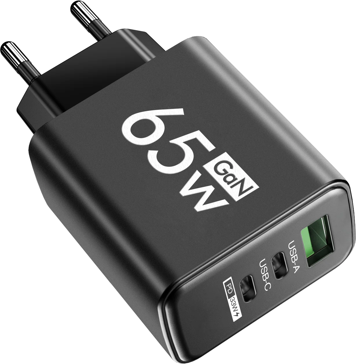 ⚡🔋 Total 65W GaN USB PD Charger – Φορτιστής Τοίχου 3 Θυρών για Γρήγορη Φόρτιση 📱💻