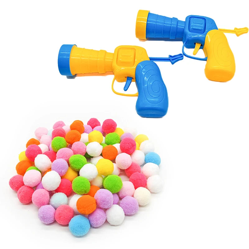 Cat Plush Ball Shooter 🐱🔫 | Silent Shooting Game 🎯 | Anti-Stress Fun 😻 | Soft Balls Included 🧸 | Interactive Cat Toy ✅