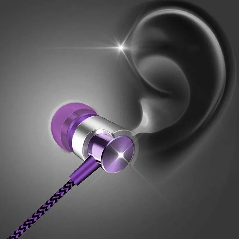 🎧 9D HIFI Heavy Bass – Μεταλλικά Ενσύρματα Earphones για Κρυστάλλινο Ήχο & Δυνατά Μπάσα! 🎧