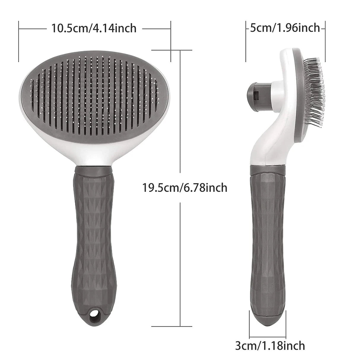 🐾🧼 Pet Hair Remover Brush – Χτένα Περιποίησης & Αποτρίχωσης για Σκύλους & Γάτες με Ανοξείδωτες Βελόνες ✂️🐶🐱 Αφαιρεί εύκολα νεκρές τρίχες, κόμπους & σκόνη – ενώ κάνει απαλό μασάζ στο δέρμα του κατοικιδίου σου!