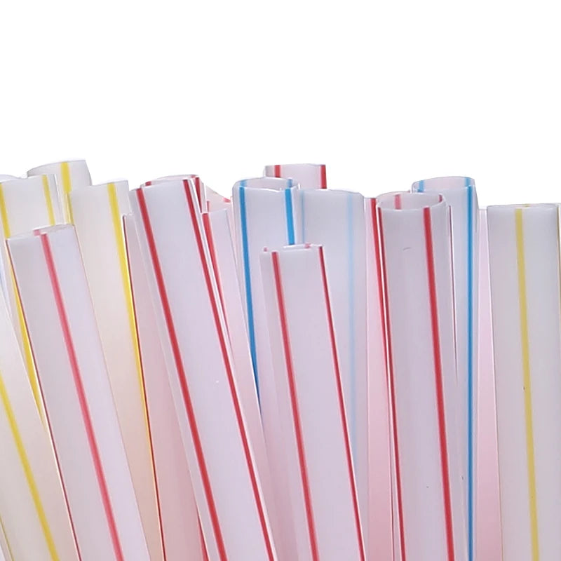 🥤🎉 Drinking Straws – Πολύχρωμα & Μαύρα Καλαμάκια 100-1000PCS ✨ Ιδανικά για Party, Γάμους & Καθημερινή Χρήση