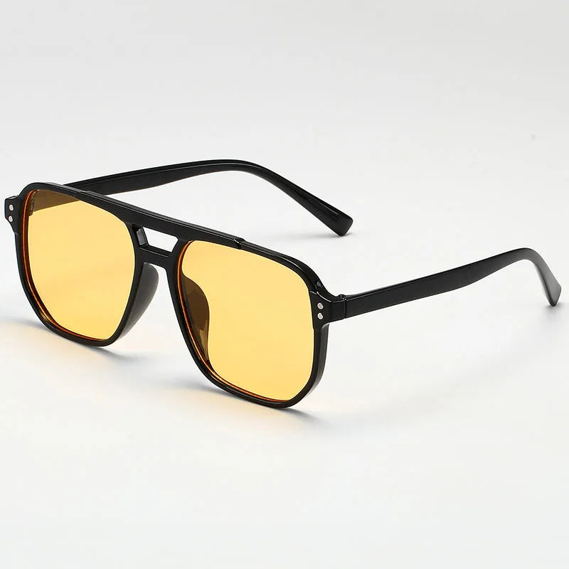 🕶️✨ Τετράγωνα Retro Polygon Sunglasses – Ανδρικά & Γυναικεία Vintage Γυαλιά Ηλίου 😎