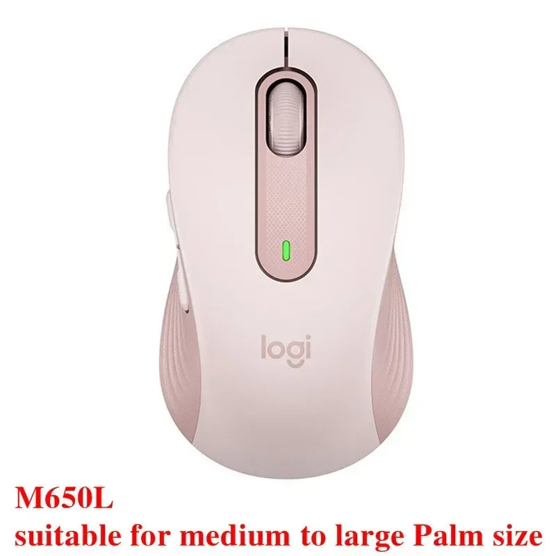 🖱️ Logitech M650 / M650L Wireless Bluetooth Mouse – Silent, Εργονομικό, Plug & Play για Δεξιόχειρες 🔇 Ιδανικό για Laptop, PC, Mac & Multi-Device Χρήση | Bluetooth + 2.4GHz | Άνεση χωρίς θόρυβο