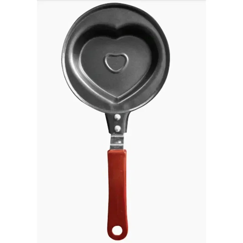 🍳 Δημιουργικό Μίνι Τηγάνι Ομελέτας – Καρδιά ❤️ Αστεράκι ⭐ Λουλούδι 🌸 & Βατραχάκι 🐸 | Αντικολλητικό Pancake/Egg Mold