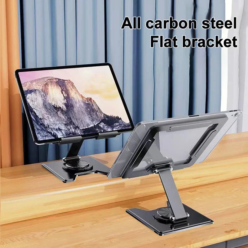 📱🔄 360° Rotatable Tablet Stand – Ρυθμιζόμενη & Αναδιπλούμενη Βάση iPad & Tablet 🎯