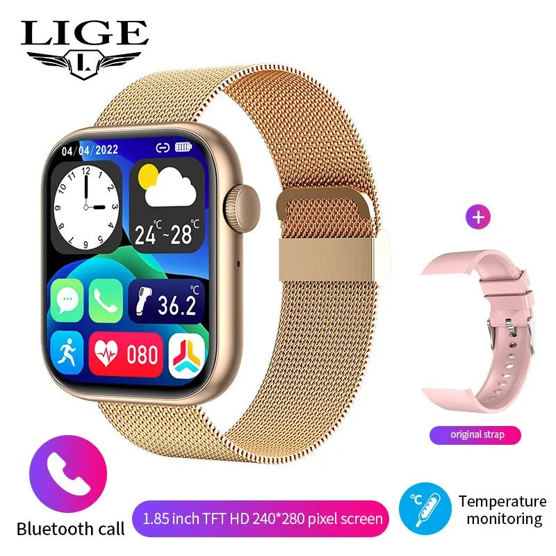 💖 LIGE Smart Watch for Women – Στυλ, Τεχνολογία & Υγεία στον Καρπό σου! 💖