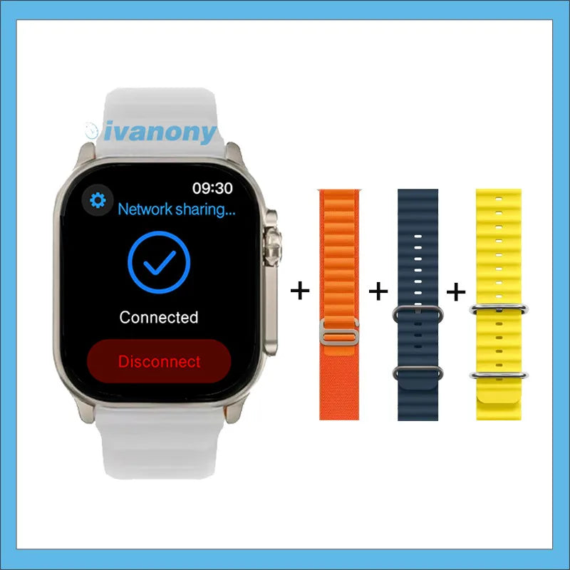 ⌚ HK11 ULTRA3 – Premium Smartwatch με 2.02” AMOLED, AI Βοηθό & TWS Σύνδεση