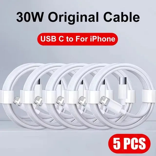⚡📱 30W Fast Charging Cable για iPhone – PD Γρήγορη Φόρτιση & Data Sync 🎯