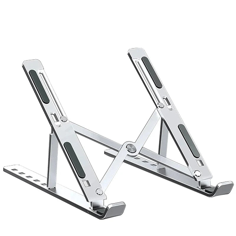 💻🔧 Foldable Metal Laptop Stand – Ρυθμιζόμενη & Αναδιπλούμενη Βάση Laptop 🎯