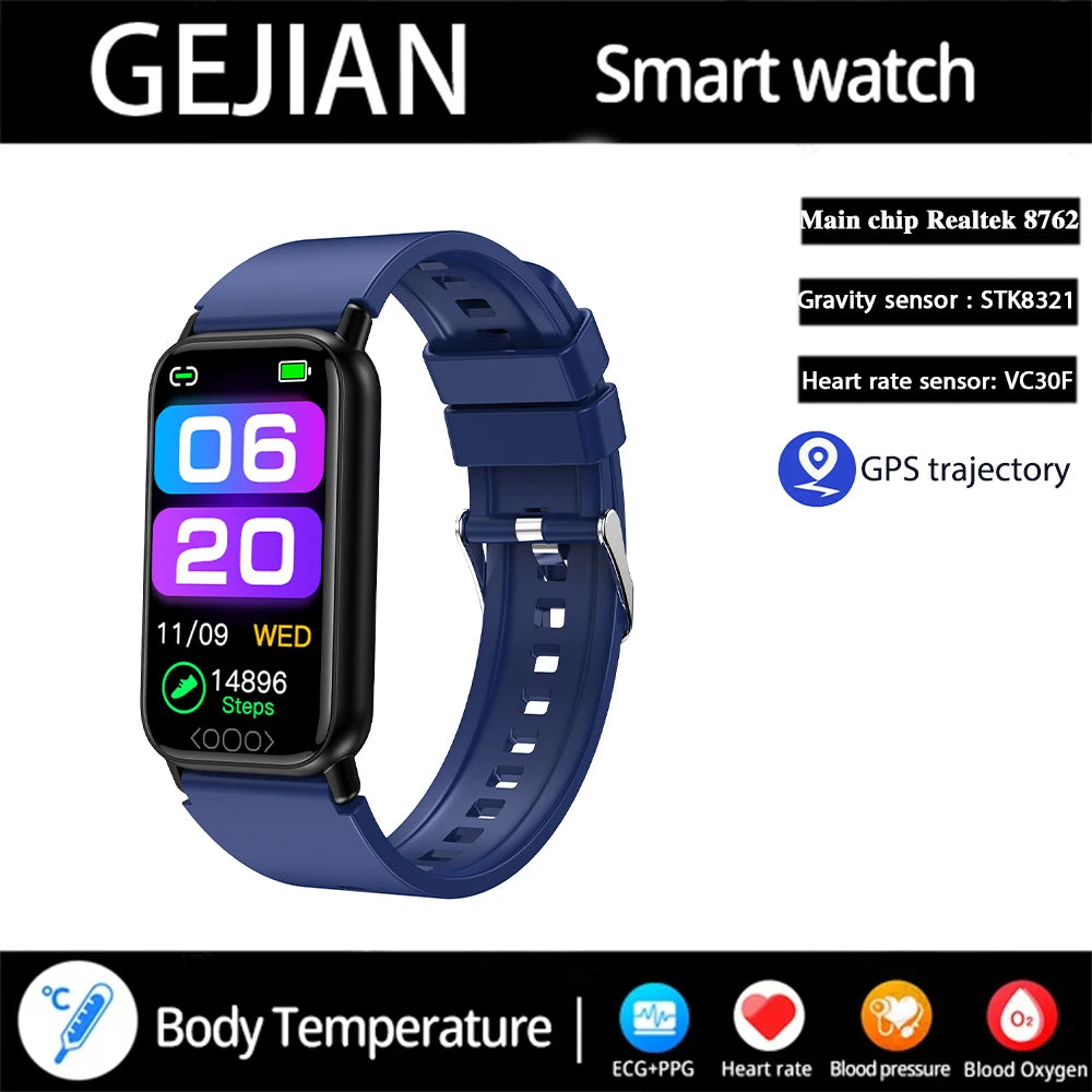 ⌚ GEJIAN 2025 Smart Watch – Η Υγεία και η Τεχνολογία στον Καρπό σου! ⌚