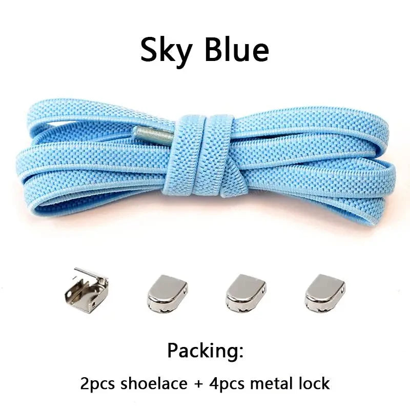 👟✨ No Tie Elastic Shoelaces – Ελαστικά Κορδόνια Χωρίς Δέσιμο για Παιδιά & Ενήλικες 🚀