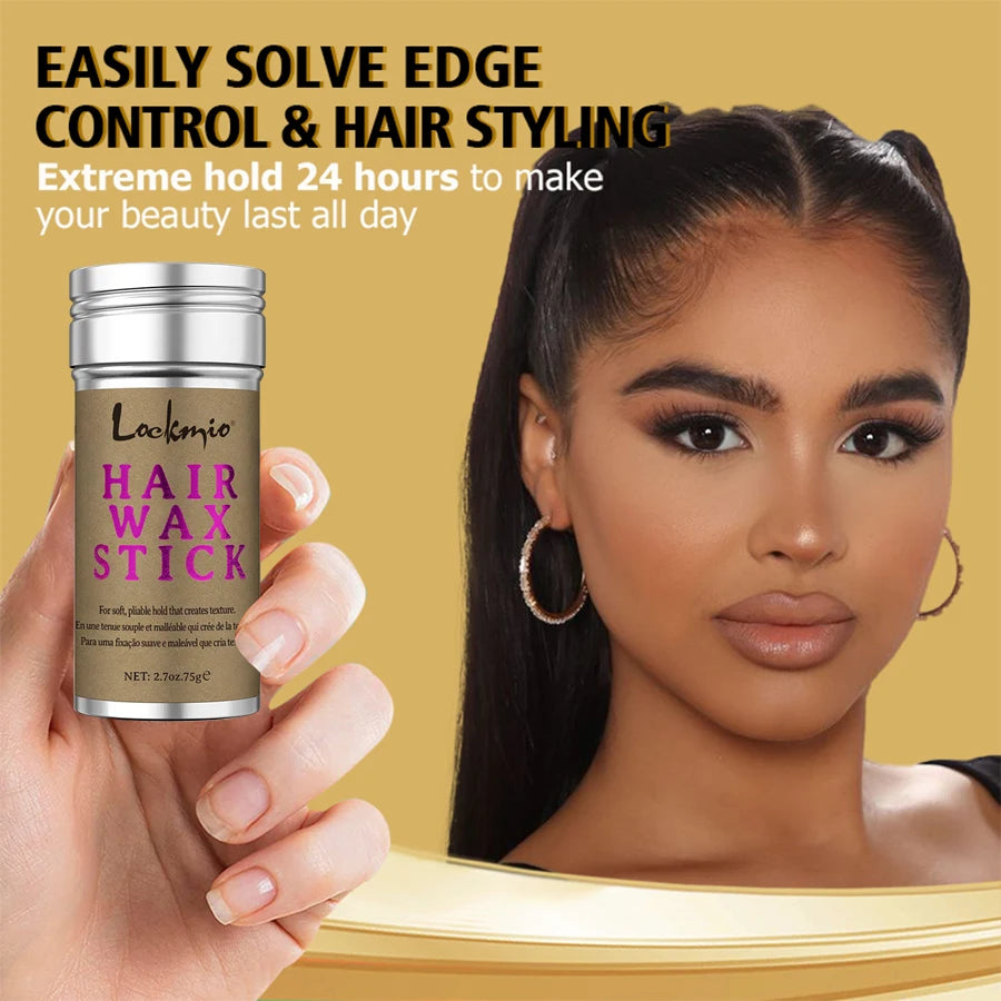 💇♀️✨ LOCKMIO Hair Wax Stick – Κατά του Frizz & για Τέλειο Styling 🎯