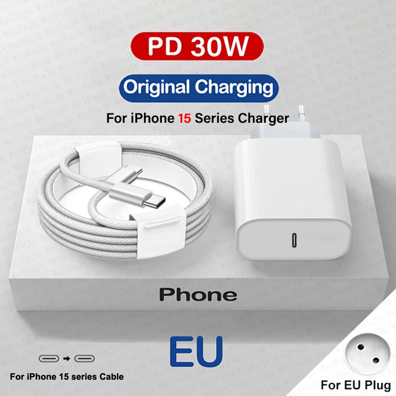 ⚡ Apple Original 30W Type-C Γρήγορος Φορτιστής – PD Fast Charge Η αυθεντική λύση φόρτισης της Apple για γρήγορη και ασφαλή τροφοδοσία των συσκευών σου! 🍏🔋