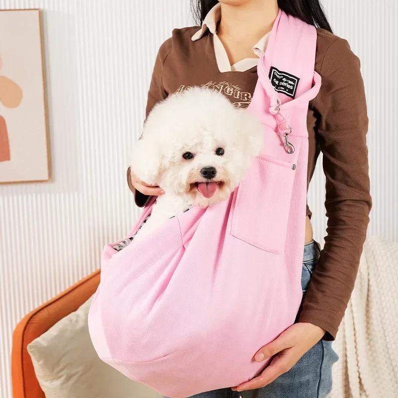 🎒🐾 Comfortable Crossbody Pet Sling Bag – Άνετη Τσάντα Μεταφοράς για Σκύλους & Γάτες 🐶🐱 Πάρ’ το κατοικίδιό σου παντού – με στυλ & άνεση!
