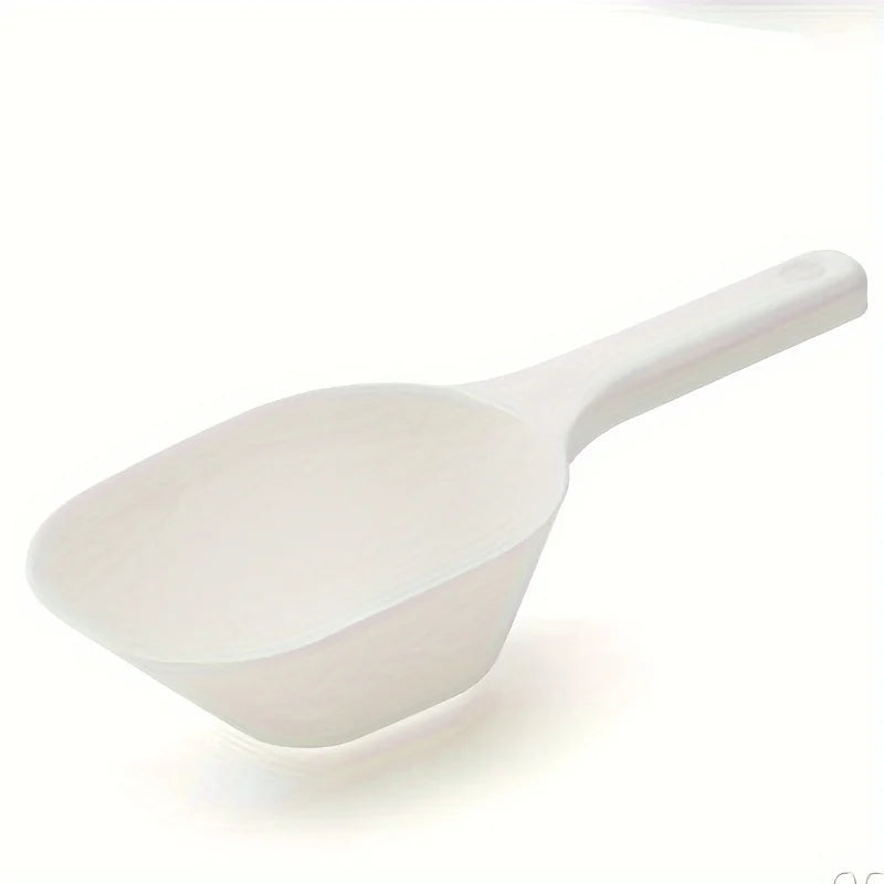 Pet Food Scoop 🥄🐾 | Large Capacity 🍗 | Multifunctional Spoon for Cats & Dogs 🐶🐱 | Durable Plastic ✅