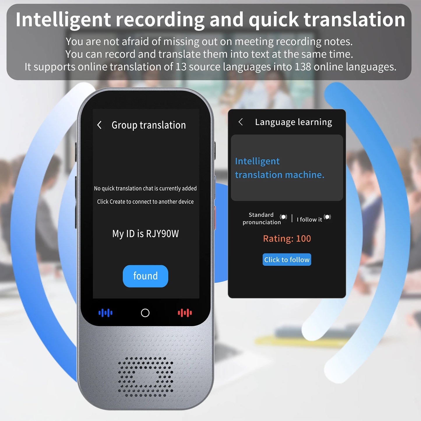 🌍💬 AI Translator Device – Μετάφραση 138+ Γλωσσών με ChatGPT 🌍💬