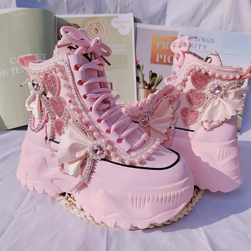 👟✨ Γυναικεία Sneakers με Παχύ Σόλα 8cm – Στυλ, άνεση & ύψος σε κάθε σου βήμα!