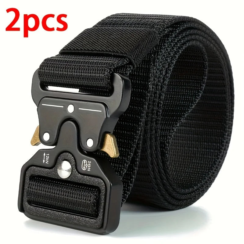 🪖👖 Versatile Men’s Tactical Belt – Durable & Adjustable Design ✨ Για Outdoor Sports, Jeans & Casual Wear (Unisex, 1 ή 2 Τεμάχια)