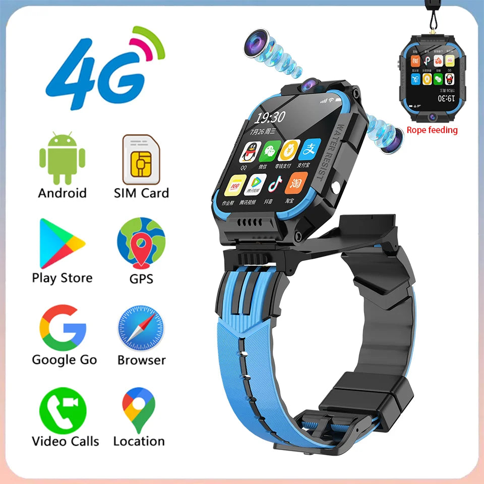 🆕 World Premiere 2025 – Smartwatch Παιδιών με 4G/5G, GPS & NFC
