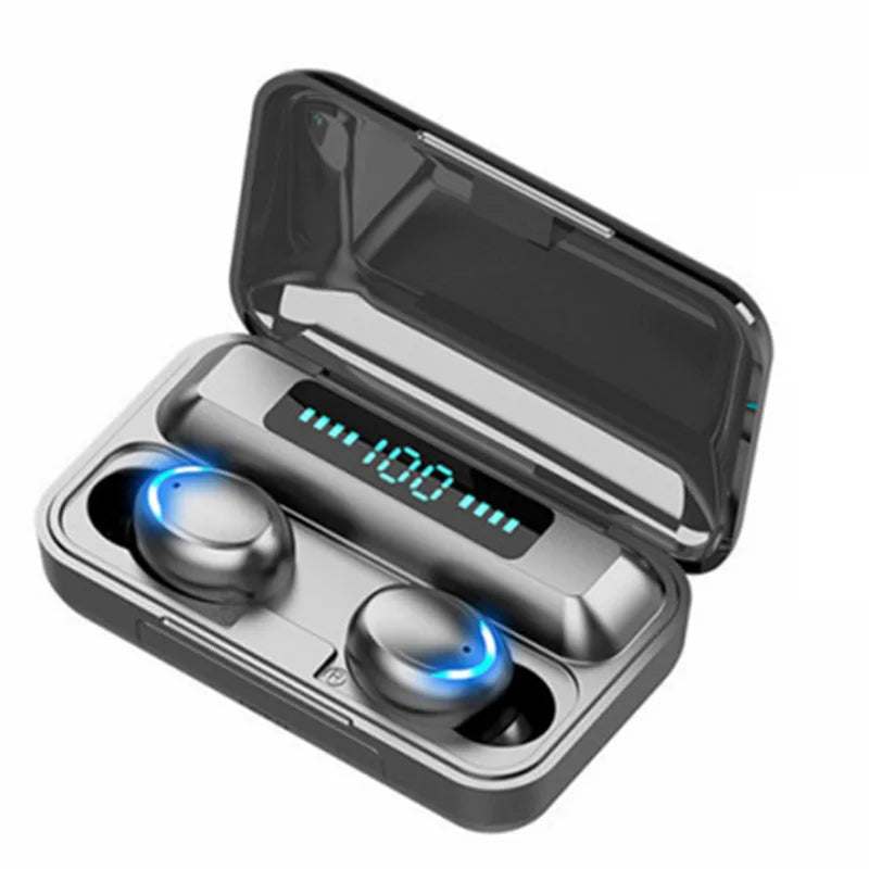 🎧 TWS F9-5 Bluetooth Earphones – HiFi Stereo Wireless Sports Headset