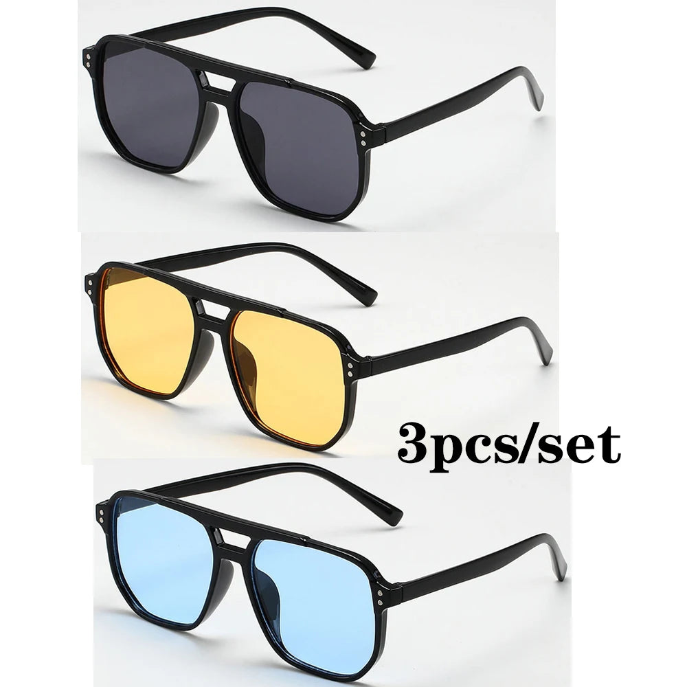 🕶️✨ Τετράγωνα Retro Polygon Sunglasses – Ανδρικά & Γυναικεία Vintage Γυαλιά Ηλίου 😎