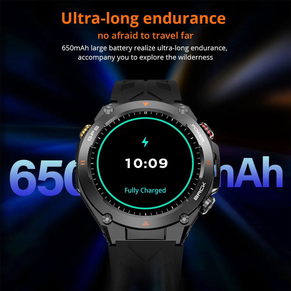 ⌚ COLMI V75 – GPS Smartwatch με Οθόνη 1.45” Ultra HD & Κλήσεις