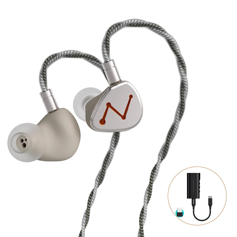 🎧 LETSHUOER DZ4 – In-Ear Monitor HIFI με 3 Δυναμικούς Οδηγούς