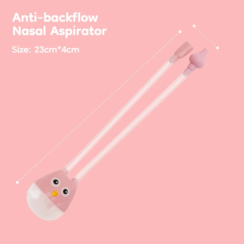 👶 Newborn Baby Nasal Aspirator – Ασφαλής Συσκευή Καθαρισμού Μύτης για Βρέφη Η πιο ήπια και αποτελεσματική λύση για να ανακουφίσεις το μωρό σου από τη ρινική συμφόρηση! 💨💗