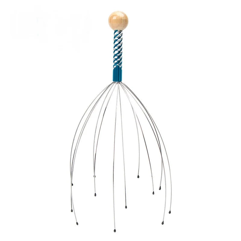 💆♂️🐙 Octopus Head Massager – Σκρατσαριστήρι Κεφαλής για Απόλυτη Χαλάρωση & Ανακούφιση
