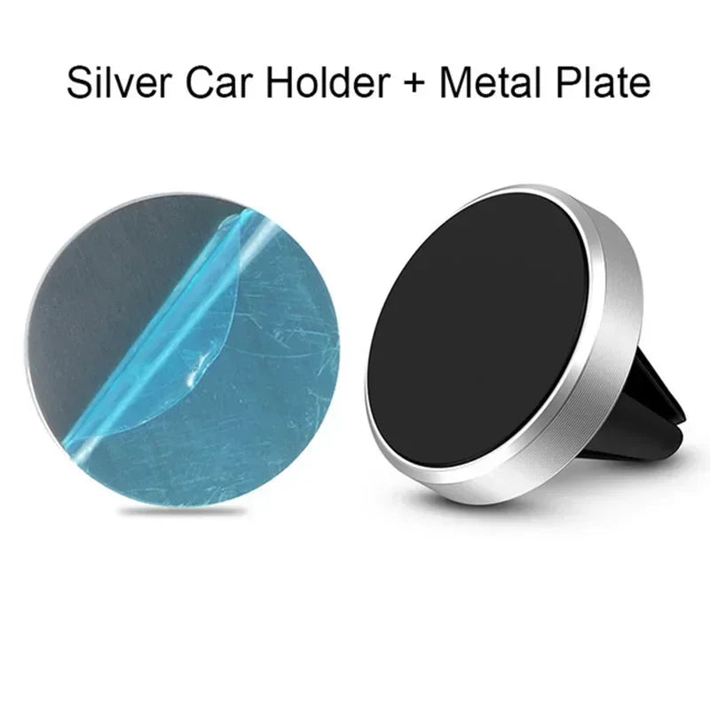 🚗🧲 Μαγνητική Βάση Κινητού Αυτοκινήτου – Air Vent Mount 📱 Για MagSafe iPhone 16/15/14/13/12, Samsung, Xiaomi & Universal Smartphones
