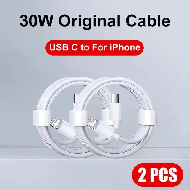 ⚡📱 30W Fast Charging Cable για iPhone – PD Γρήγορη Φόρτιση & Data Sync 🎯