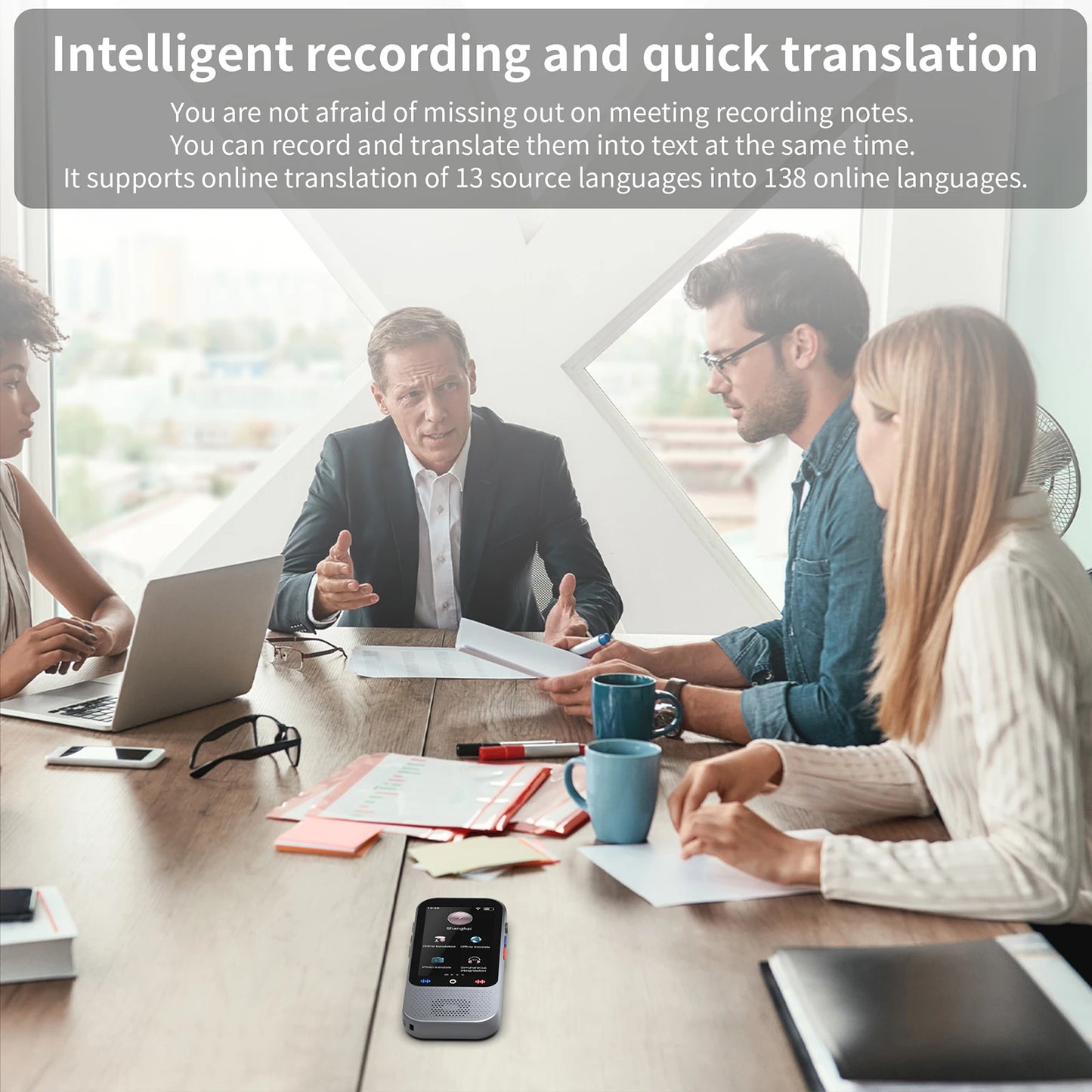 🌍💬 AI Translator Device – Μετάφραση 138+ Γλωσσών με ChatGPT 🌍💬