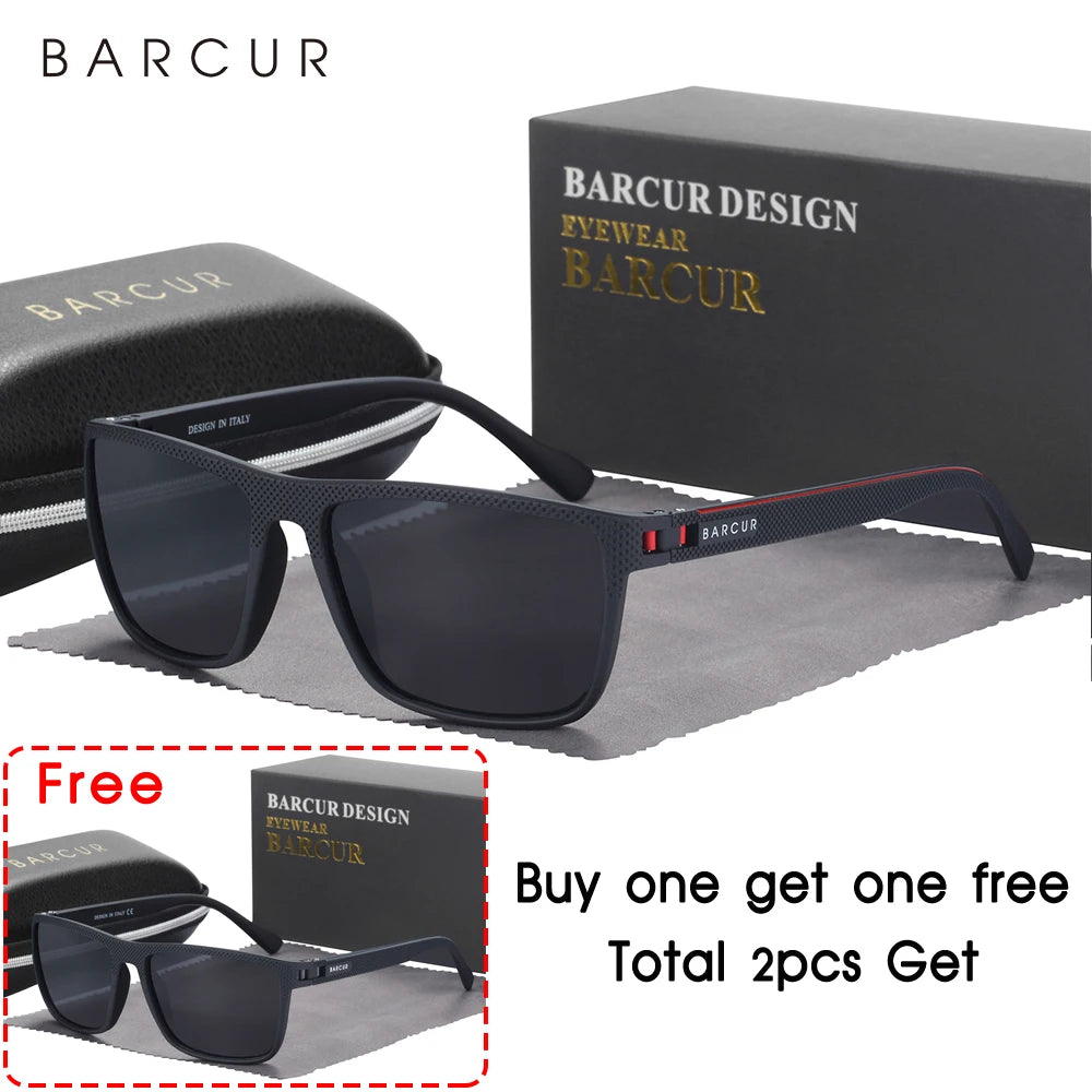 🕶️🌞 BARCUR Polarized Γυαλιά Ηλίου – Ελαφριά TR90 Outdoor Eyewear για Άνδρες & Γυναίκες 🎣✈️